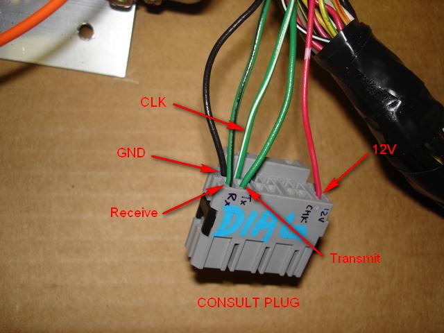 Nissan consult connector pinout #4